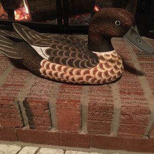 Vintage Wooden Duck Decoy